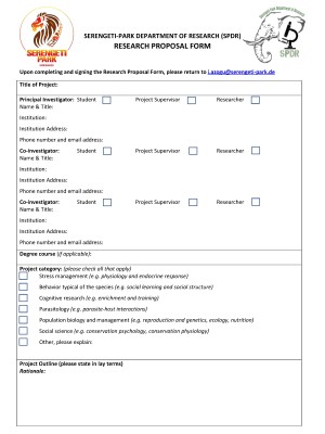 SPDR-Research-Proposal-Form SPDR-Research-Proposal-Form