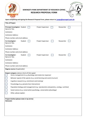 SPDR-Research-Proposal-Form