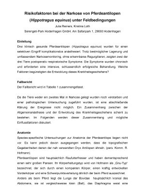 Fallbericht-Pferdeantilopen-Abstract Fallbericht-Pferdeantilopen-Abstract